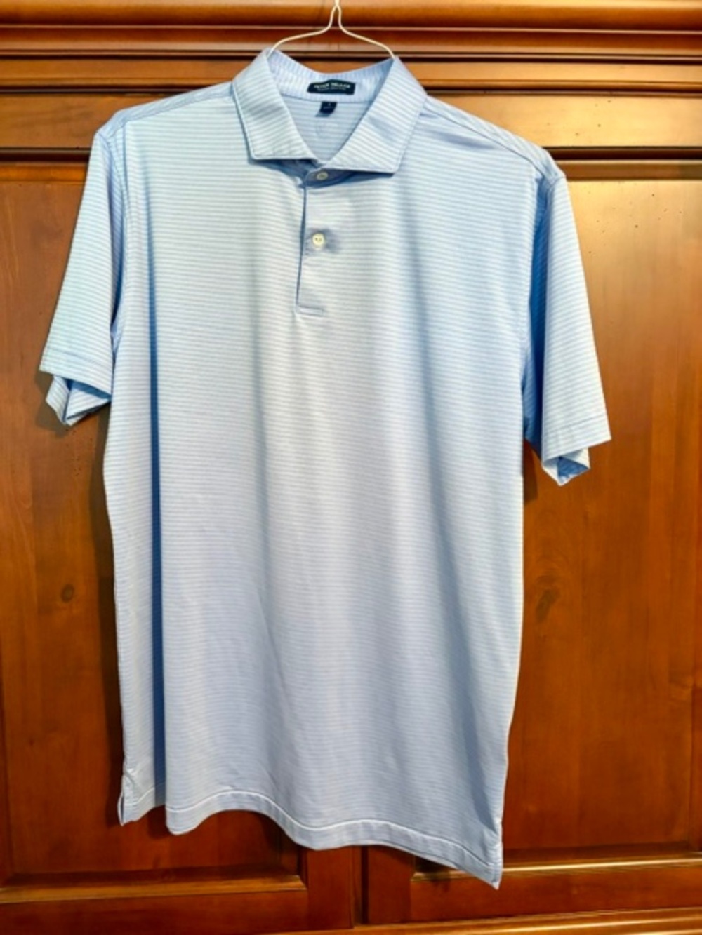 Peter Millar Like New Blue Polo Mens Large